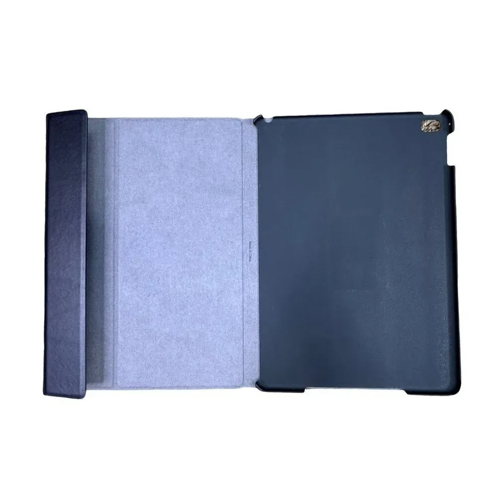 TUMI Rotating Folio Case - For iPad Air 2 - Black Leather - 12” x 7.8” x 0.9”